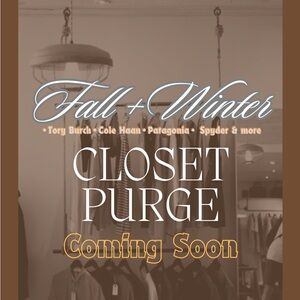 Huuuge fall & winter closet purge!!!